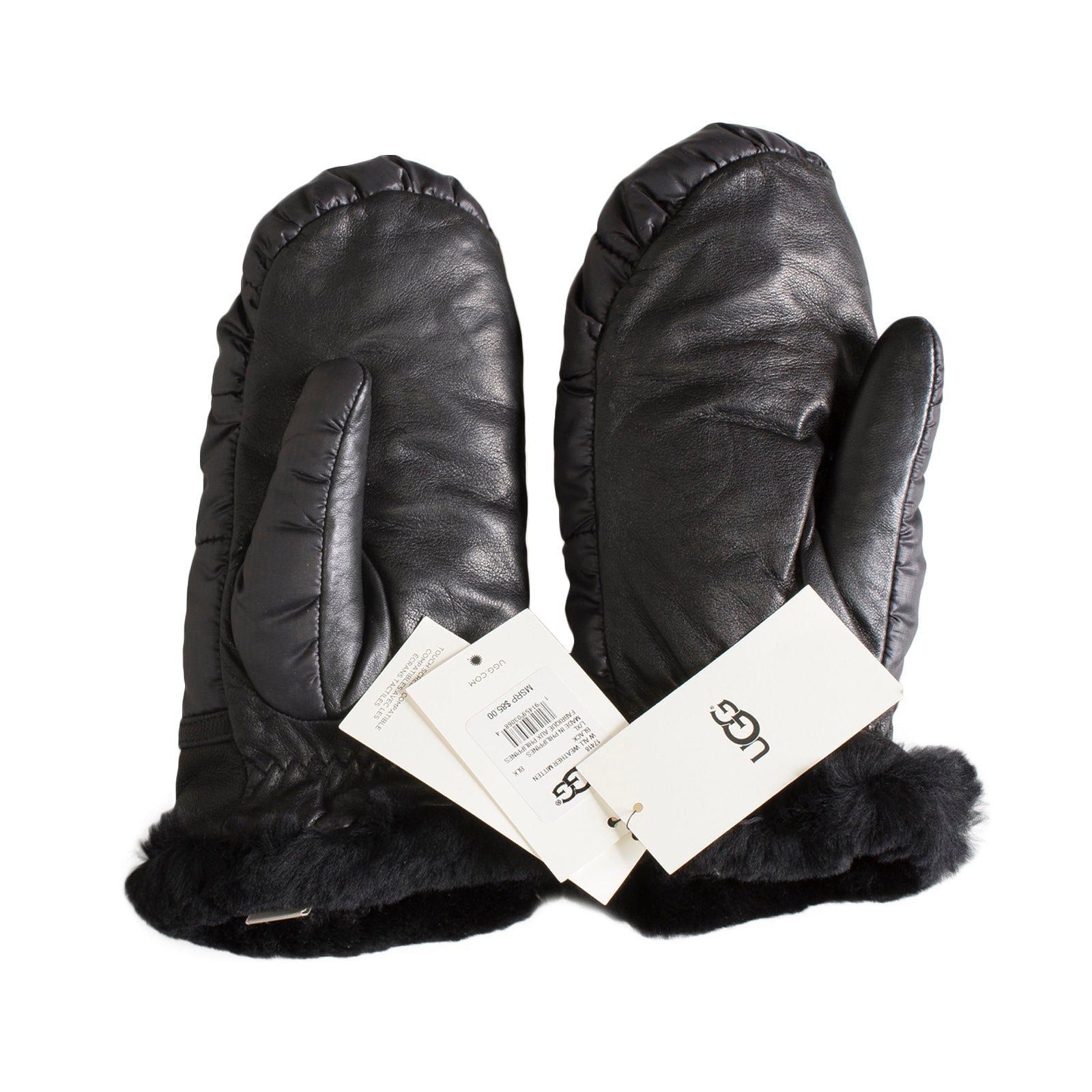 UGG All Weather Mitten Black - Women's