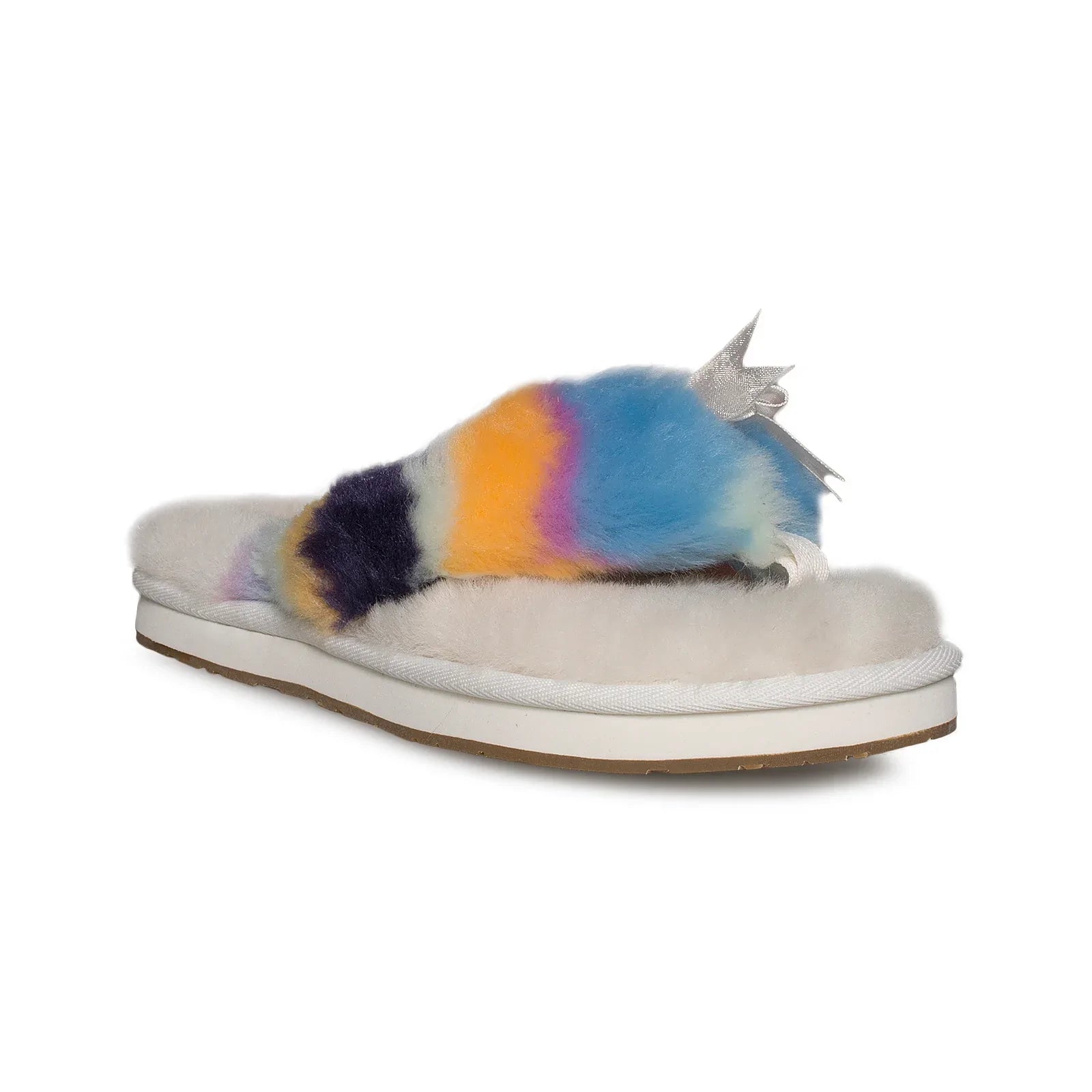 UGG Fluff Flip Flop III Multi Color Sandals - Women's