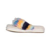 UGG Fluff Flip Flop III Multi Color Sandals - Women's