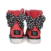 UGG Disney Minney Mouse Sweetie Bow Red Boots - Women's