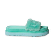 UGG Laton Fur Slide Tide Pool Slippers - Women's