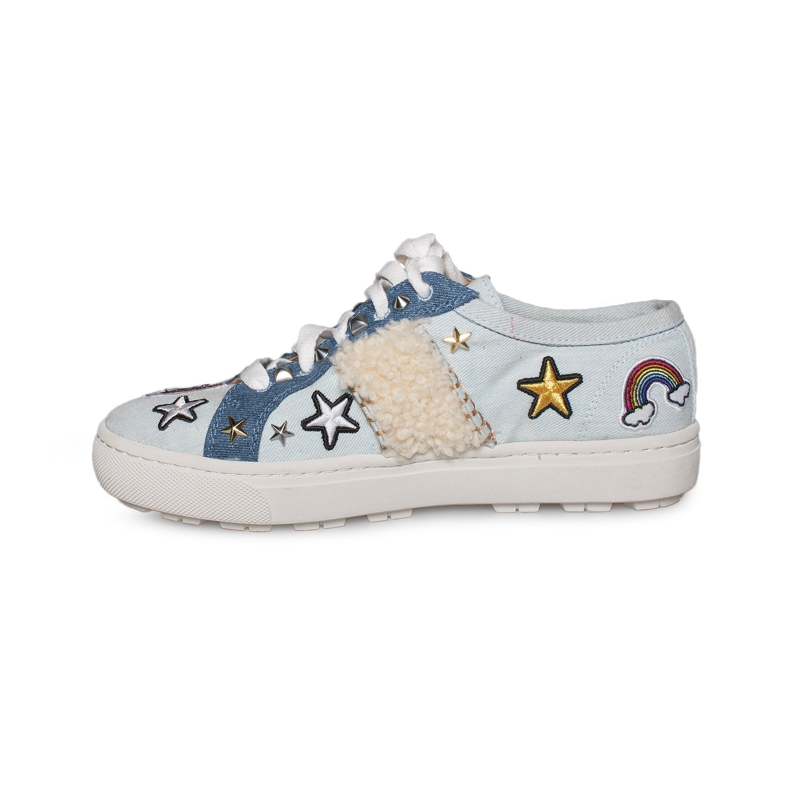 UGG Patch It Bleach Denim Sneakers - Women's