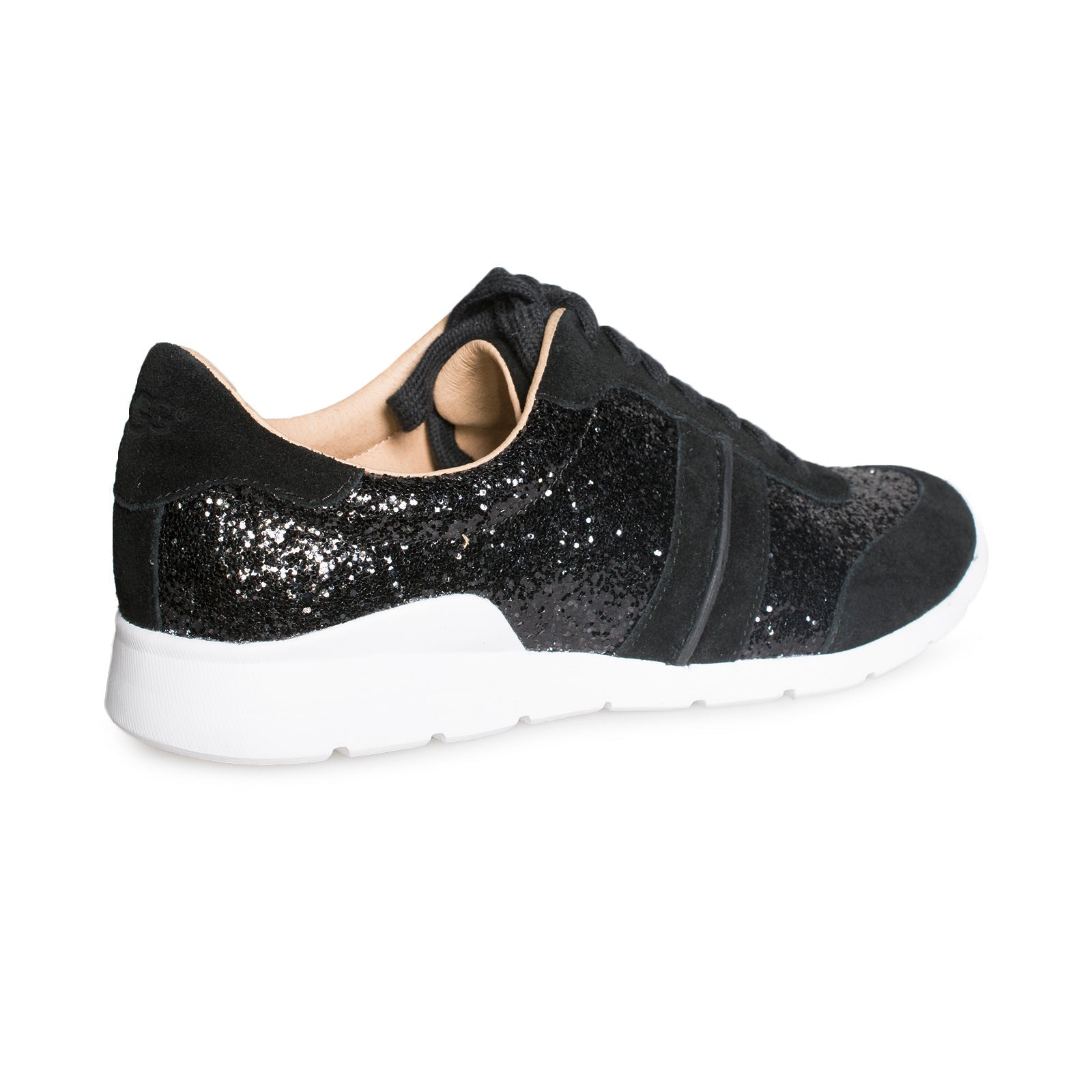 UGG Jaida Glitter Black Sneakers  - Women's