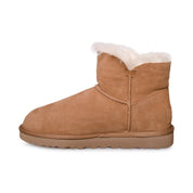 UGG Mini Bailey Button Bling Chestnut Boots - Women's