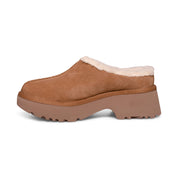 UGG New Heights Cozy Clog Chestnut Shoes - Women's