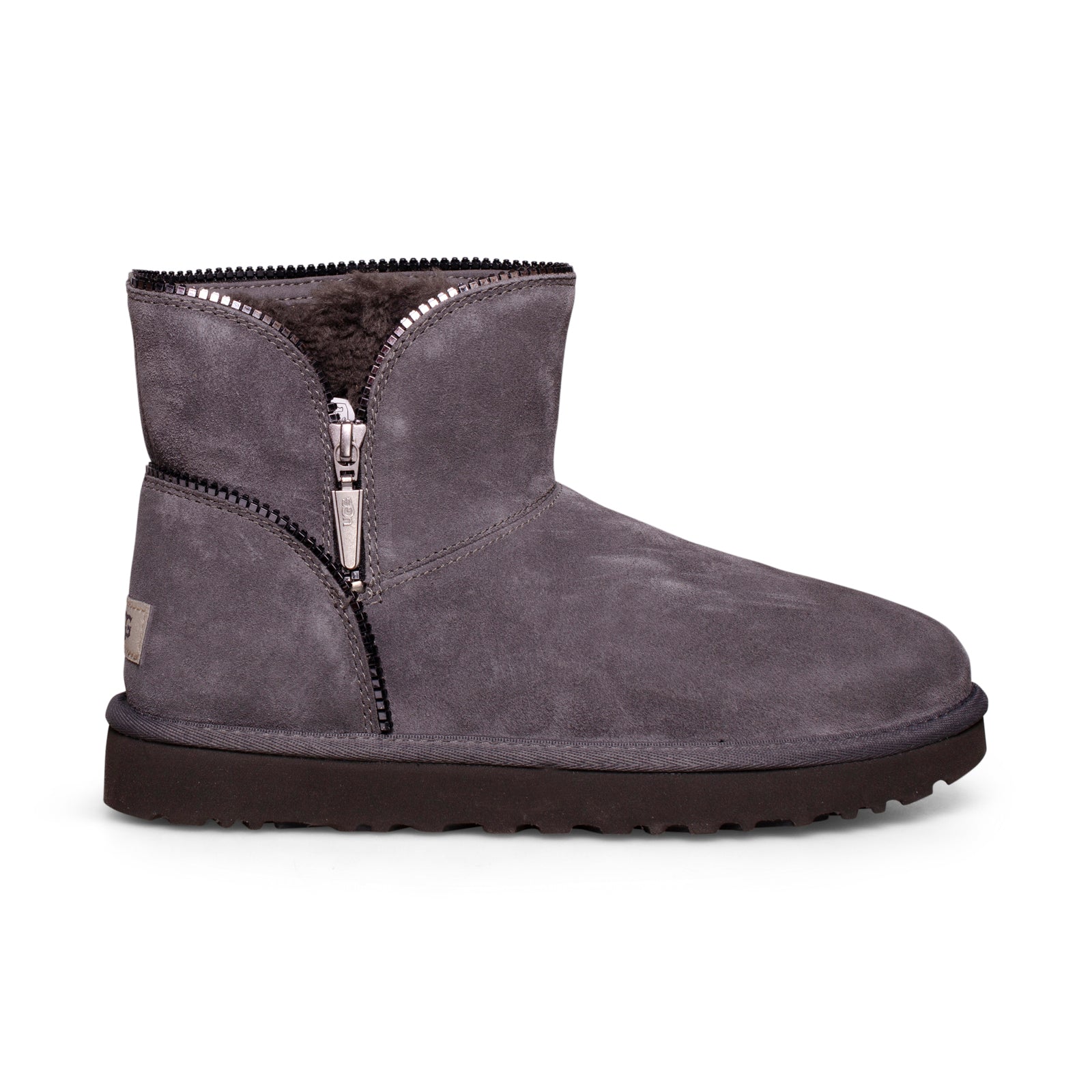 UGG Mini Florence Charcoal Boots - Women's