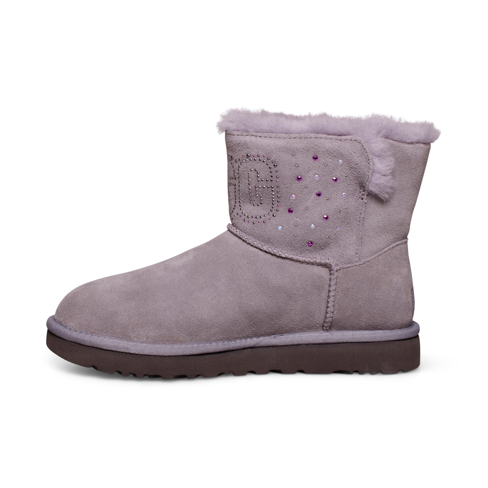 UGG Classic UGG Gem Mini Soft Amethyst Boots - Women's