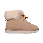 UGG Classic Mini Alpine Lace Sand Boots - Women's