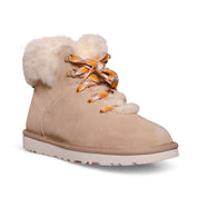 UGG Classic Mini Alpine Lace Sand Boots - Women's