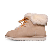 UGG Classic Mini Alpine Lace Sand Boots - Women's