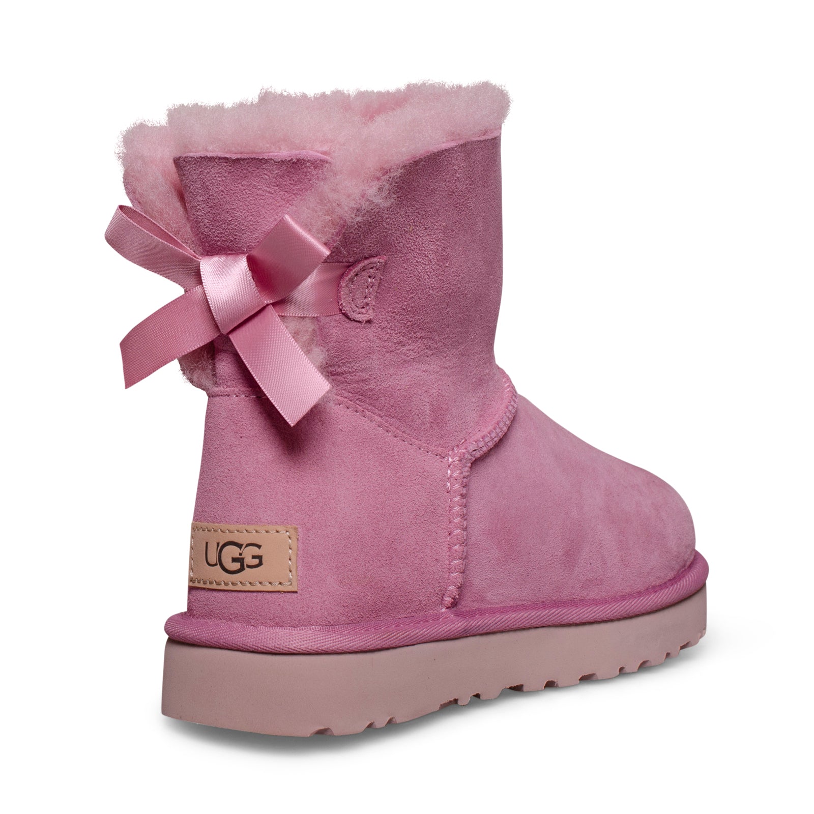 UGG Mini Bailey Bow II Dusty Orchid Boots - Women's