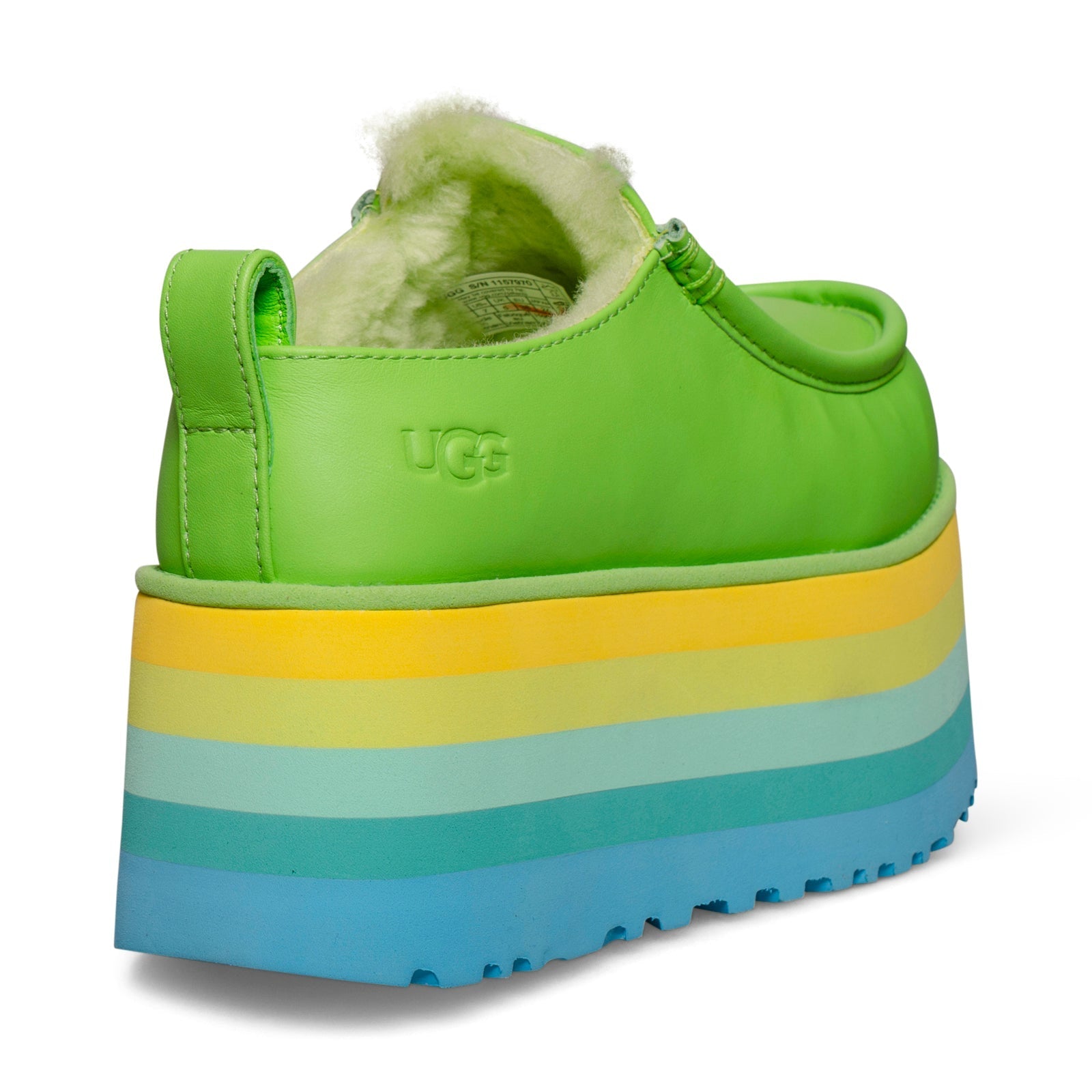 UGG URSeen Platform Green Multi Sandals - All Gender