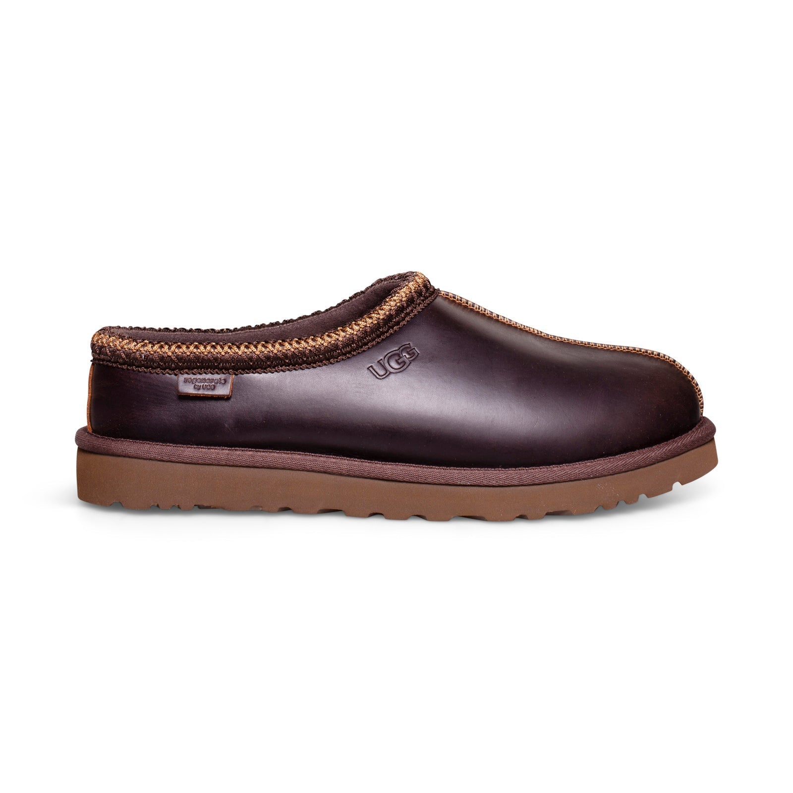 UGG Tasman Leather Regen Ironwood Slippers - Men's