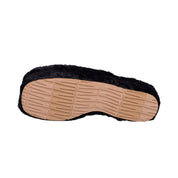 UGG Fuzz Sugar Clog Black Shoes - Women's