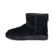 UGG Classic Mini Chopd Black Boots - Women's