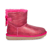 UGG Mini Bailey Bow Glisten Radish Boots - Women's