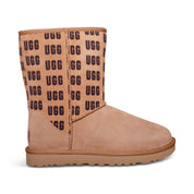 UGG Classic Short II UGG Graphic Chestnut Boots - Women's