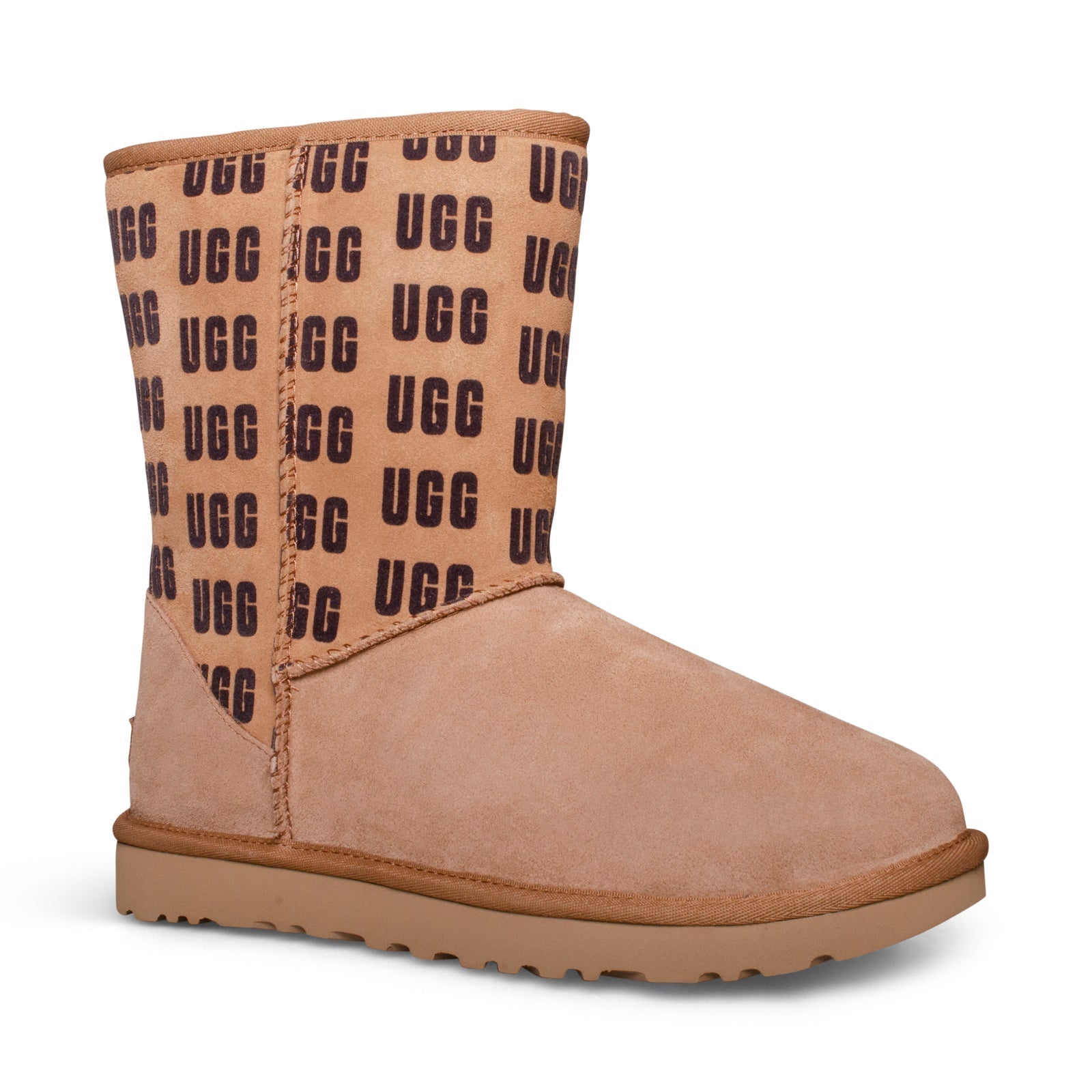 UGG Classic Short II UGG Graphic Chestnut Boots - Women's