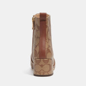 Coach Outlet Noah Bootie In Signature Canvas