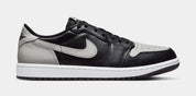 Air Jordan 1 Retro Low OG Shadow Mens Lifestyle Shoes (Black/Medium Grey/White) Free Shipping