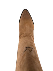 Golden Goose Suede Western Boots Shoes