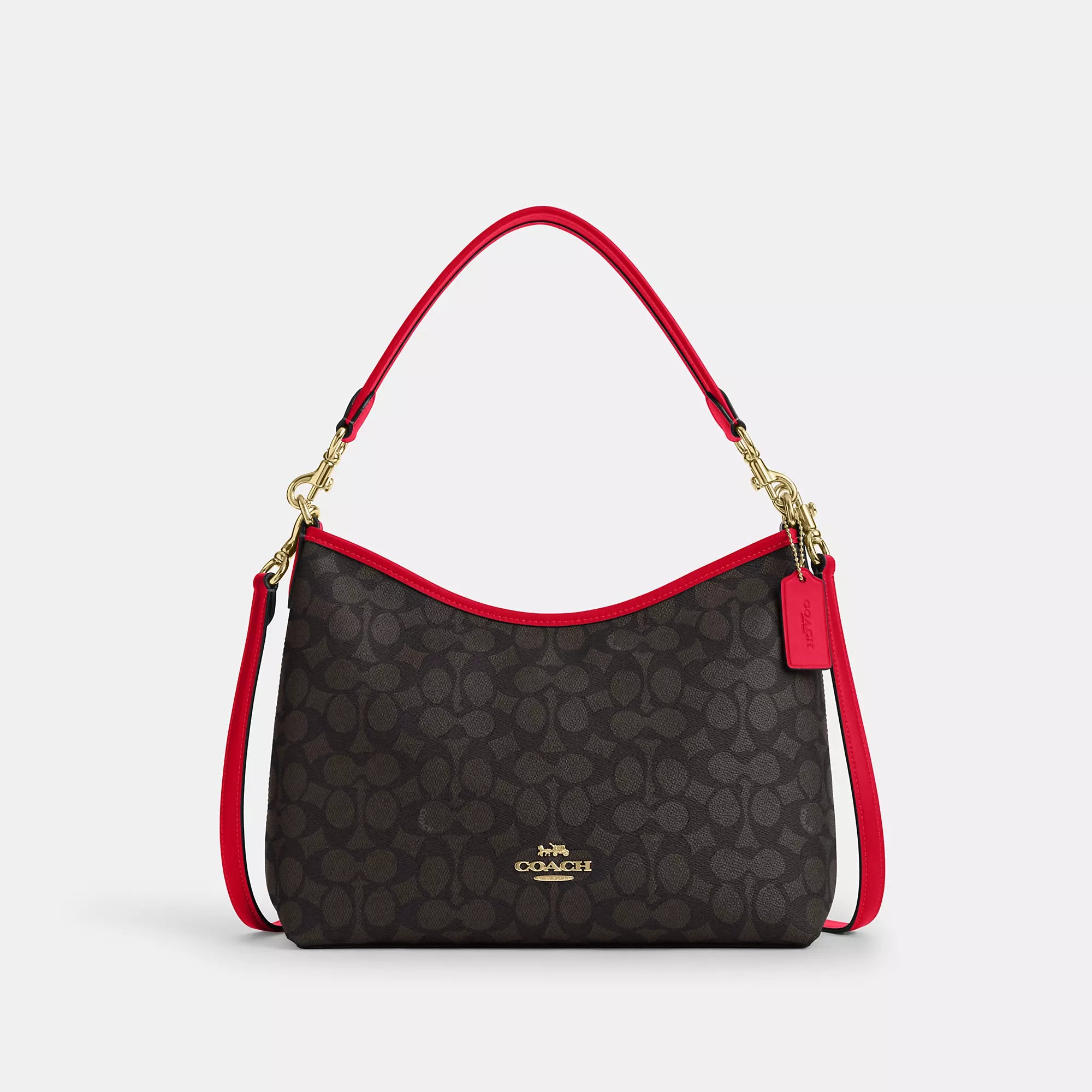 Coach Outlet Laurel Shoulder Bag In Signature Canvas