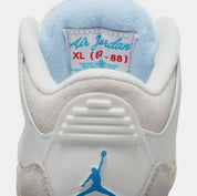 Air Jordan 3 Retro Lucky Shorts Grade School Lifestyle Shoes (Summit White/Hydrogen Blue/Legend Blue)