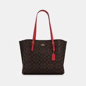 COACH OUTLET Mollie Tote In Signature Canvas