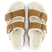 Women's Arizona Shearling Sandal - Mink - Regular/Medium