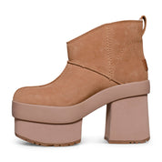 UGG New Heights Platform Mini Chestnut Boots - Women's