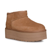 UGG Classic Ultra Mini Platform Chestnut Boots - Women's