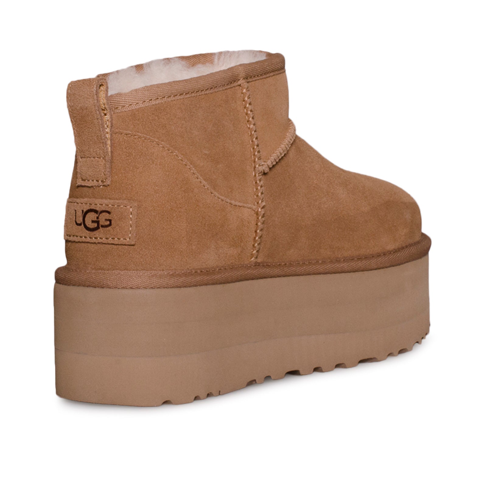 UGG Classic Ultra Mini Platform Chestnut Boots - Women's