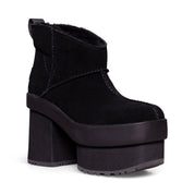 UGG New Heights Platform Mini Black Boots - Women's