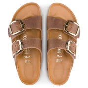 Birkenstock Arizona Big Buckle Oiled Leather in Cognac