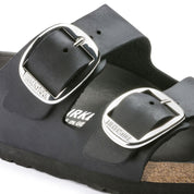 Birkenstock Arizona Big Buckle Oiled Leather in Black