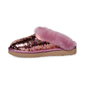 UGG Cluggette Sequin Pink Slippers - Women'