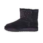 UGG Classic UGG Gem Mini Black Boots - Women's