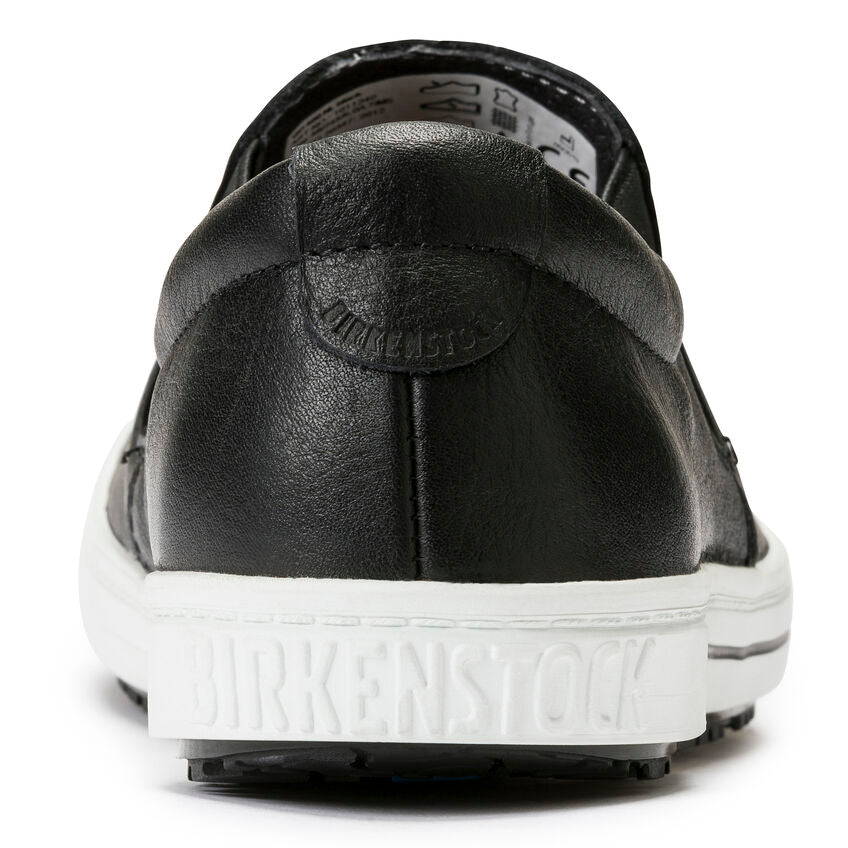 Birkenstock QO 400 Leather Safety Shoe in Black