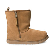 UGG Classic Dual Zip Chestnut Boots - Youth