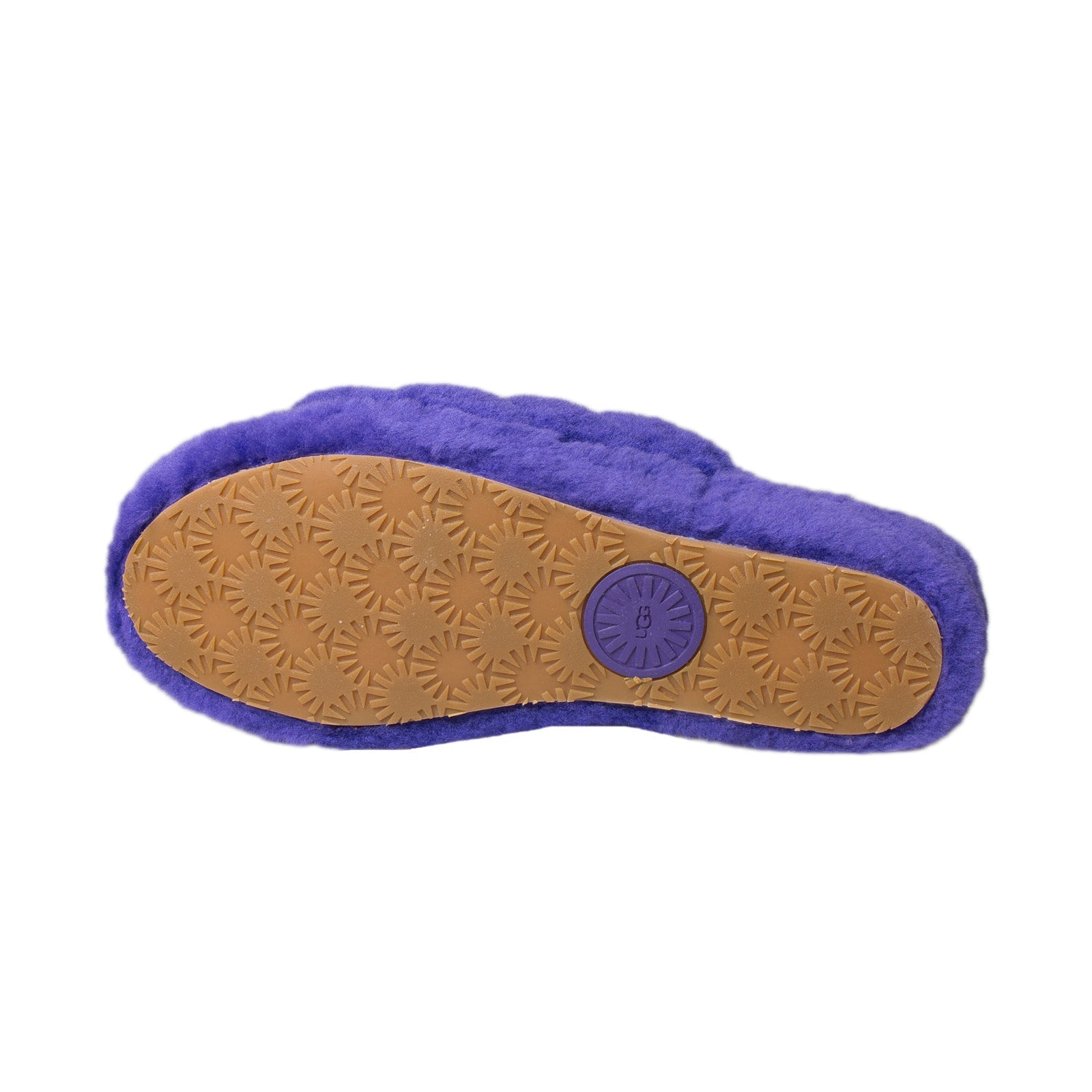 UGG Fluff Yeah Slide Violet Night Slippers - Women's