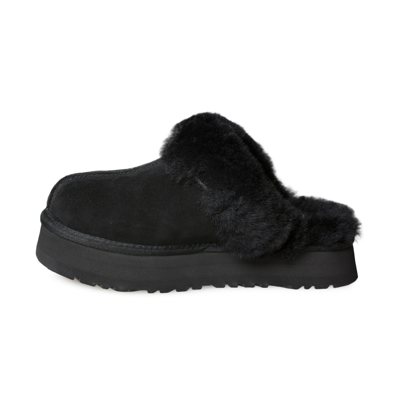 UGG Disquette Black Slippers - Women's