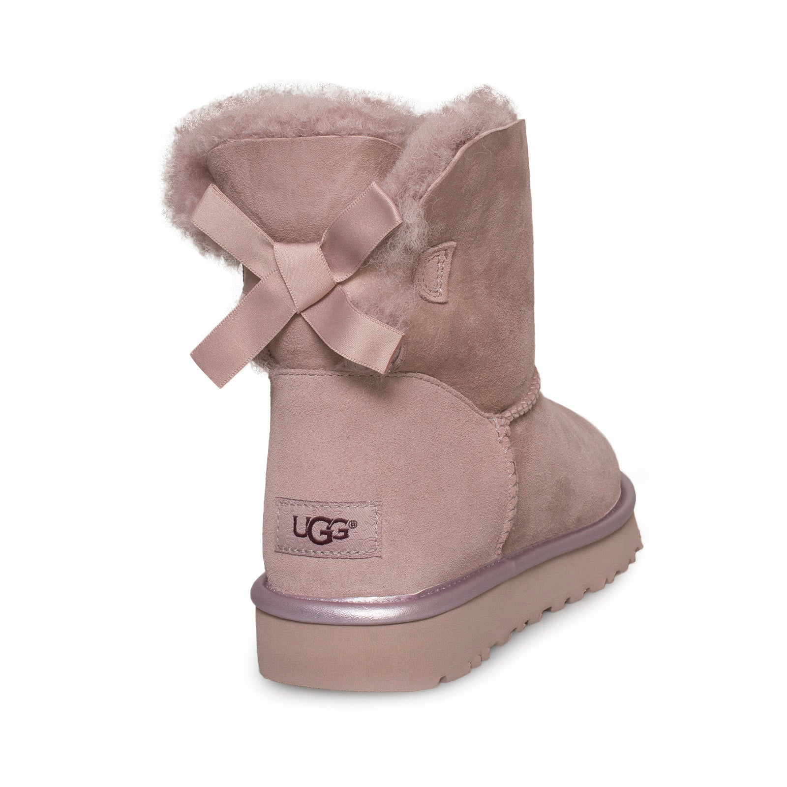 UGG Mini Bailey Bow II Metallic Dusk Boots