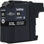 Brother LC107BK Genuine Innobella Super High Yield Black Ink Cartridge