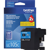 Brother LC105C Innobella Super High Yield Cyan Ink Cartridge