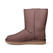 UGG Classic Short Leather Brownstone Boots - Women's