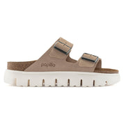 Birkenstock Arizona Chunky Suede Leather in Warm Sand