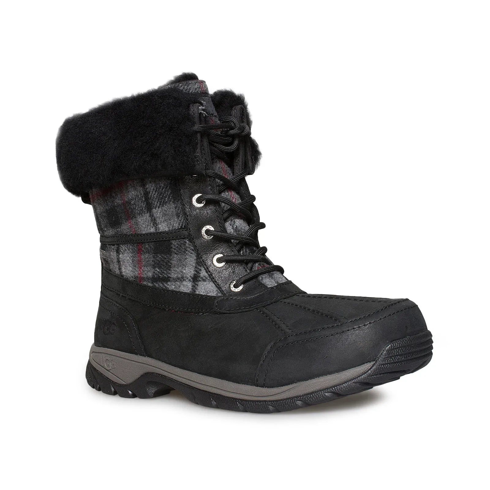 UGG Butte Tartan Plaid Boots - Men's