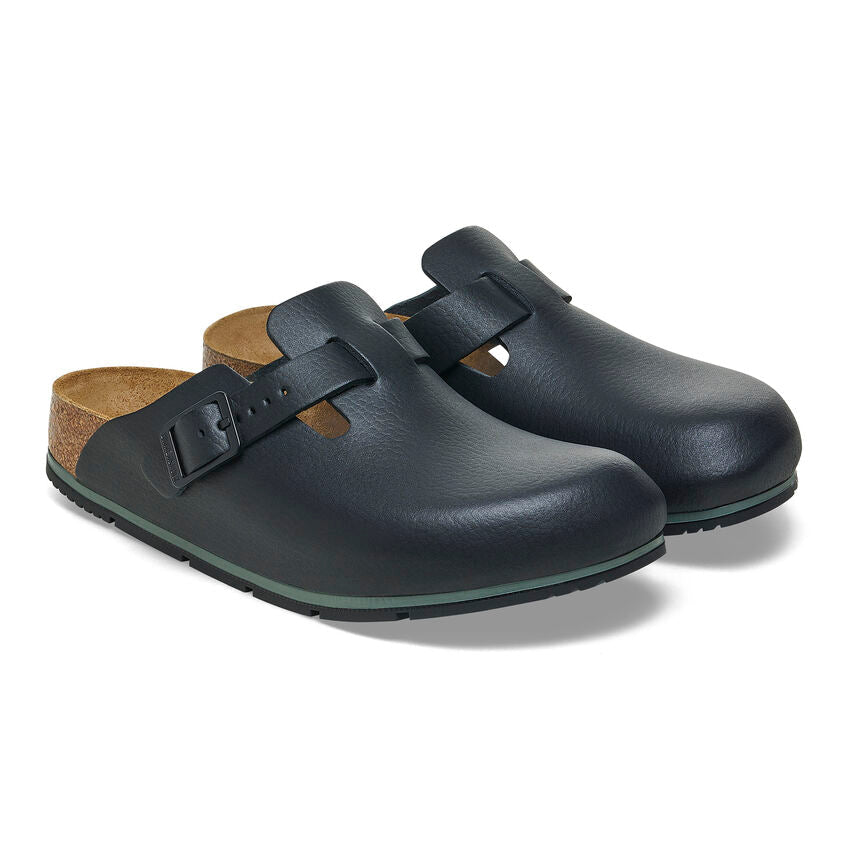 Birkenstock Boston Pro Leather in Black