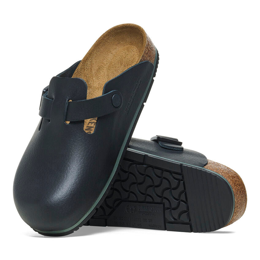 Birkenstock Boston Pro Leather in Black