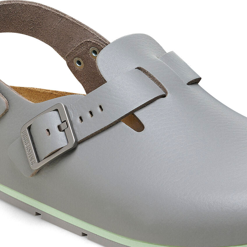 Birkenstock Tokio Pro Leather in Gun Metal